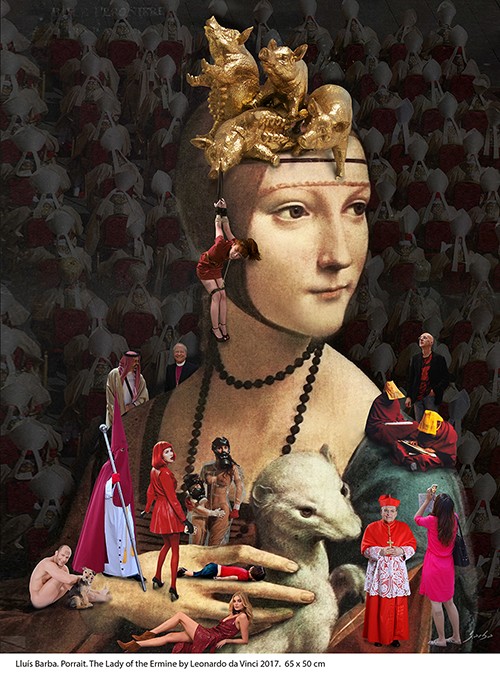 the lady of the ermine by Leonardo Da Vinci