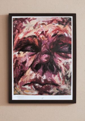 Serie de Cabezas 2, giclée fine art print by Nizaac Vallejo — ARTIS Gallery, Barcelona
