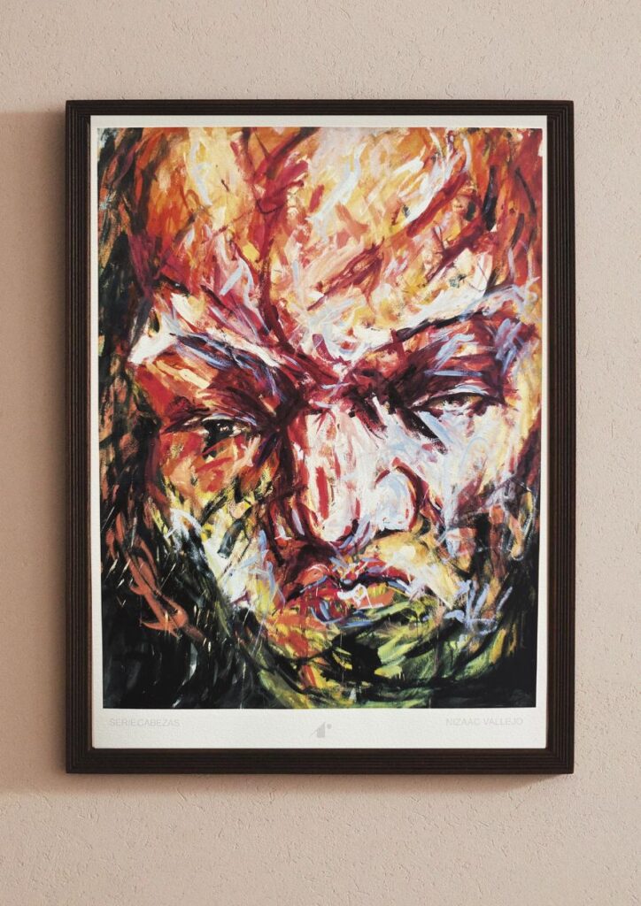 Serie de Cabezas 3, giclée fine art print by Nizaac Vallejo — ARTIS Gallery, Barcelona